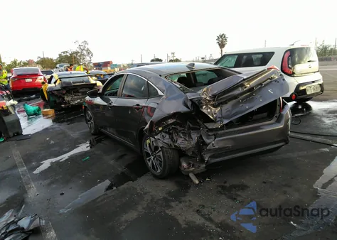 2016 Honda Civic Ex-T из США, поврежденный, VIN 2HGFC1F4XGH646333